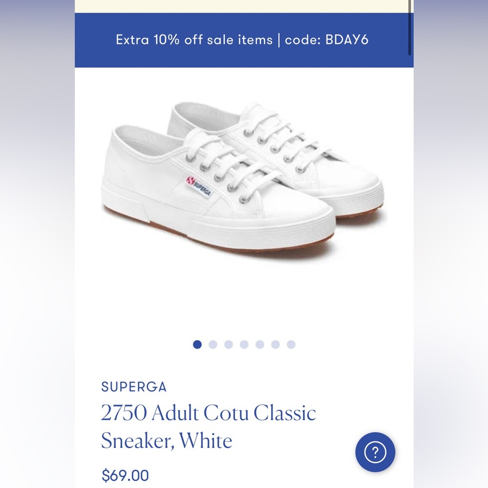 Superga Women's 2750 Cotu Classic Sneaker